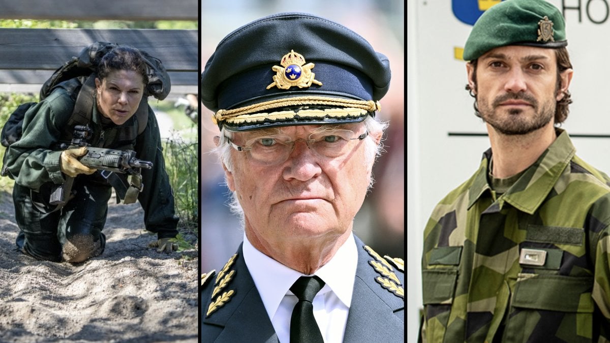 Kungafamilj militära grader