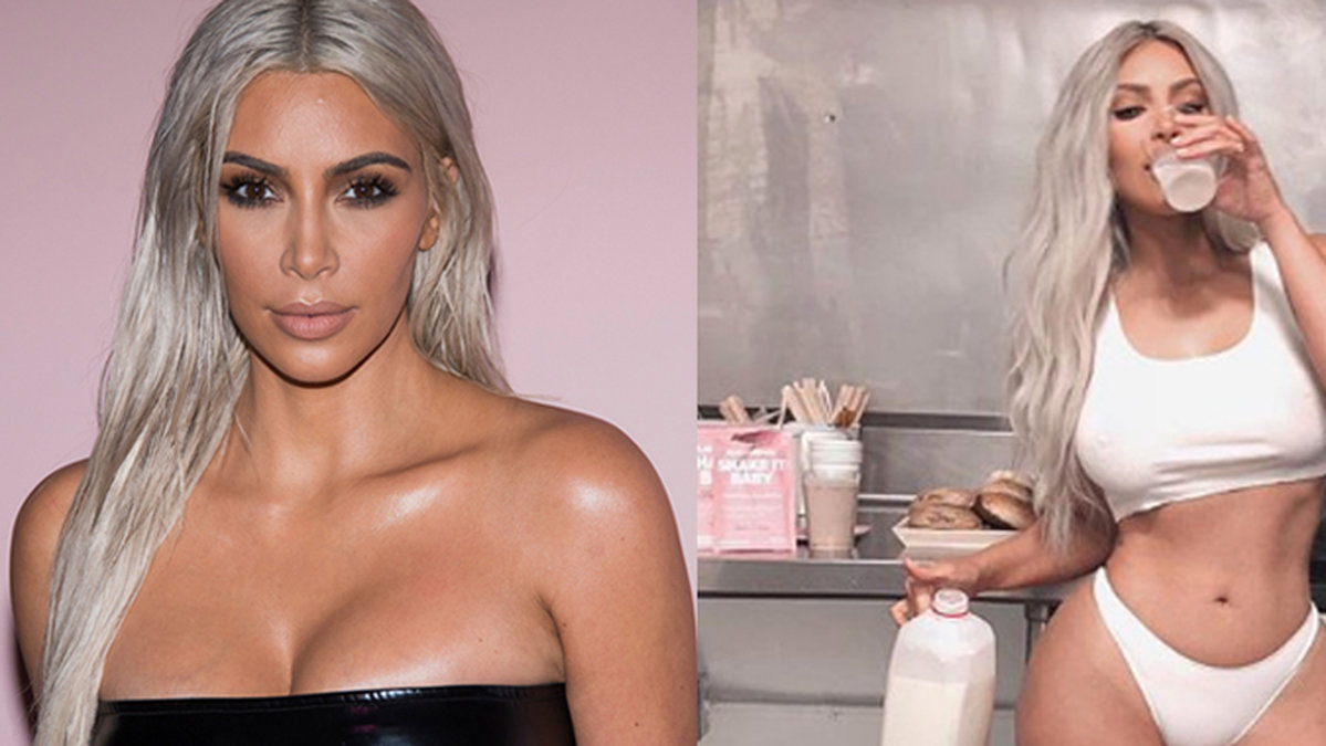 Kim Kardashian.