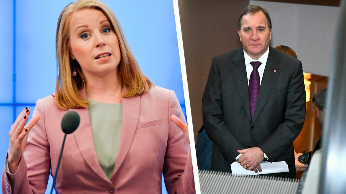 Annie Lööf, Stefan Löfven. 
