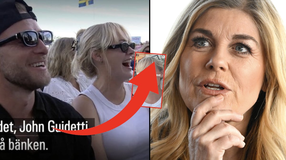 Sanna Guidetti svarar på Pernillas syrliga skämt - med bild