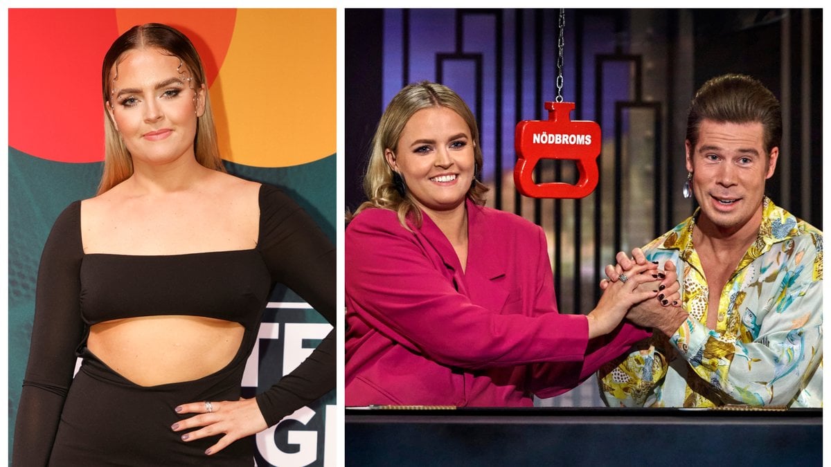 Sofia Dalén tävlar med Kalle Möller i På Spåret 2023/2024.