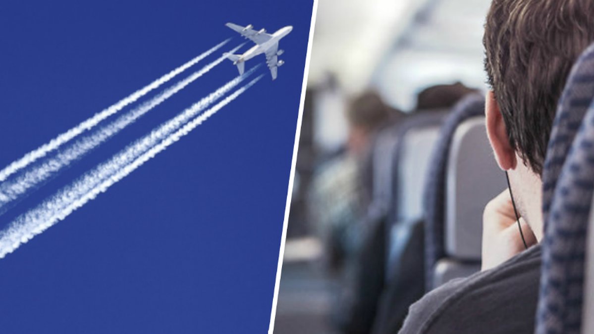 Kodord på flygplanet