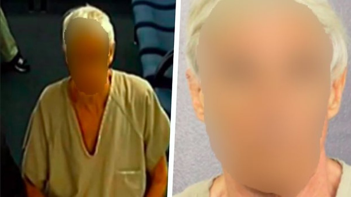 Bilder på den gripna tv-profilen