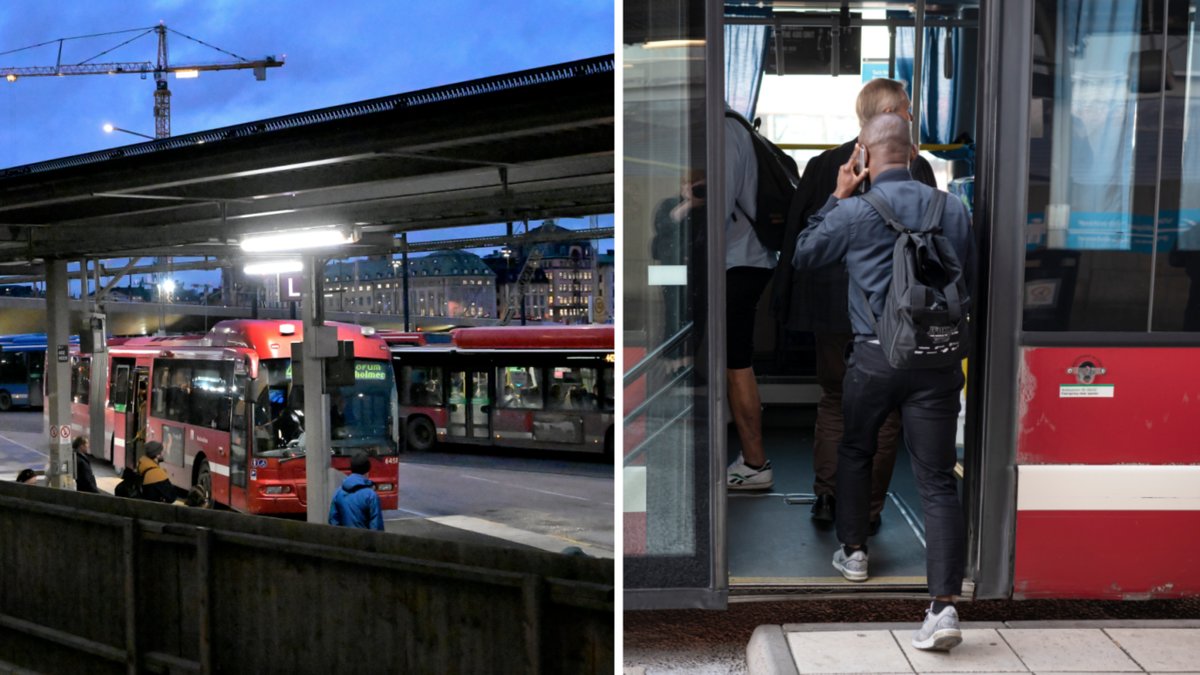 En man har blivit påkörd av en buss dött av skadorna. 