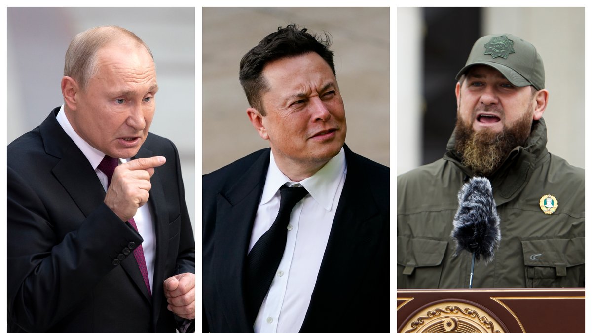 Tjetjeniens president svarar på Elon Musks utmaning.