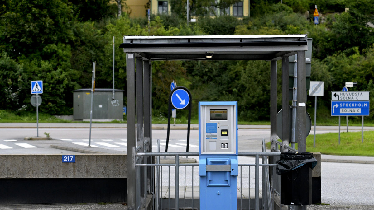 Arkivbild parkering.