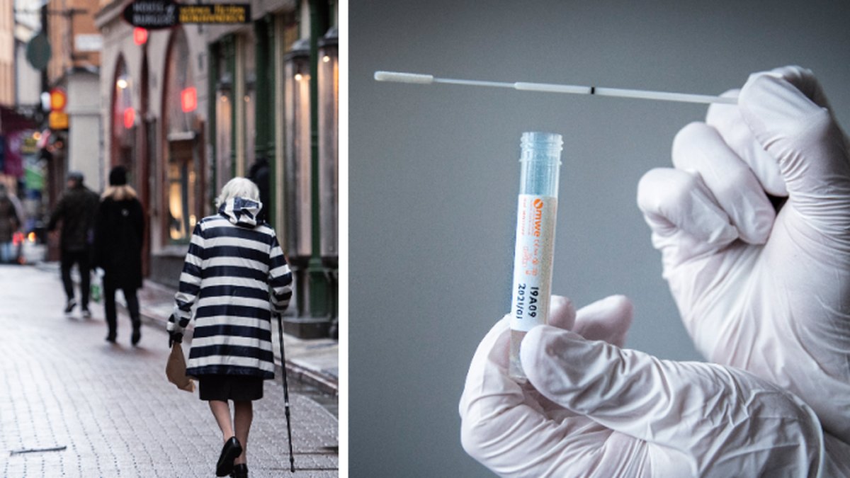 Äldre löper större risk att insjukna i corona två gånger.