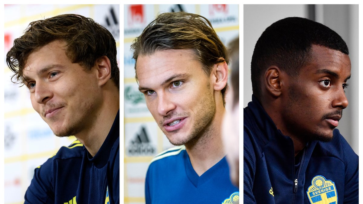 Flera spelare ur herrlandslaget i fotboll skickar lyckönskningar till damlandslaget inför OS-finalen.