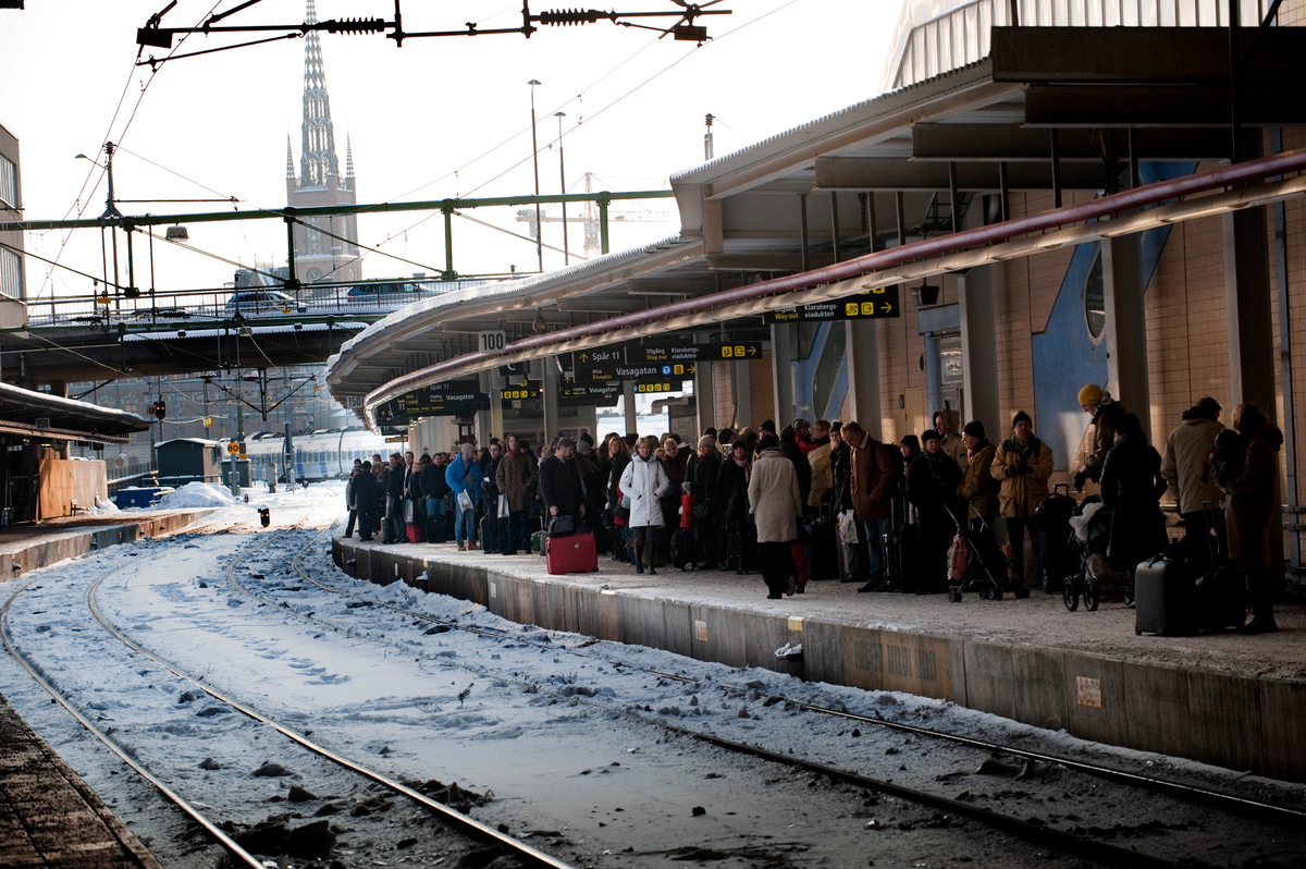Förseningar i tågtrafiken