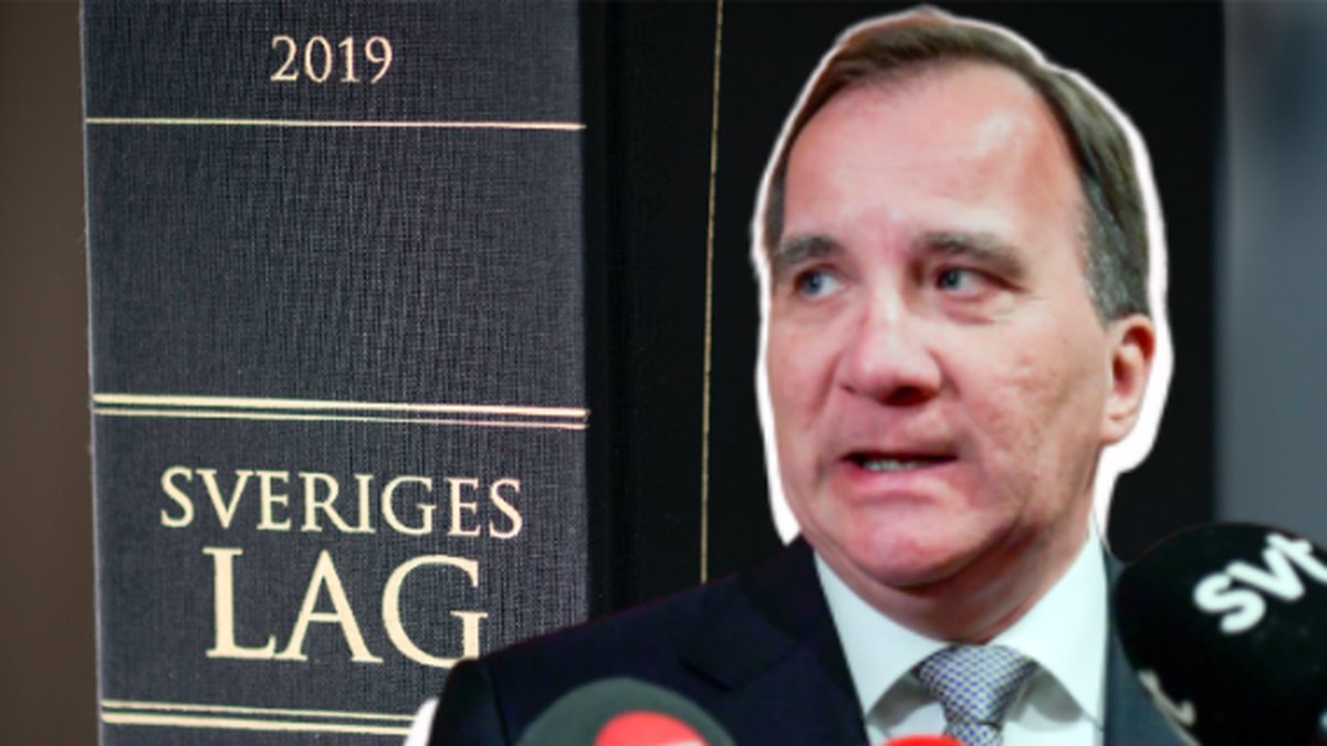 Språkförsvaret anser att Löfven har brutit mot svensk lag. 