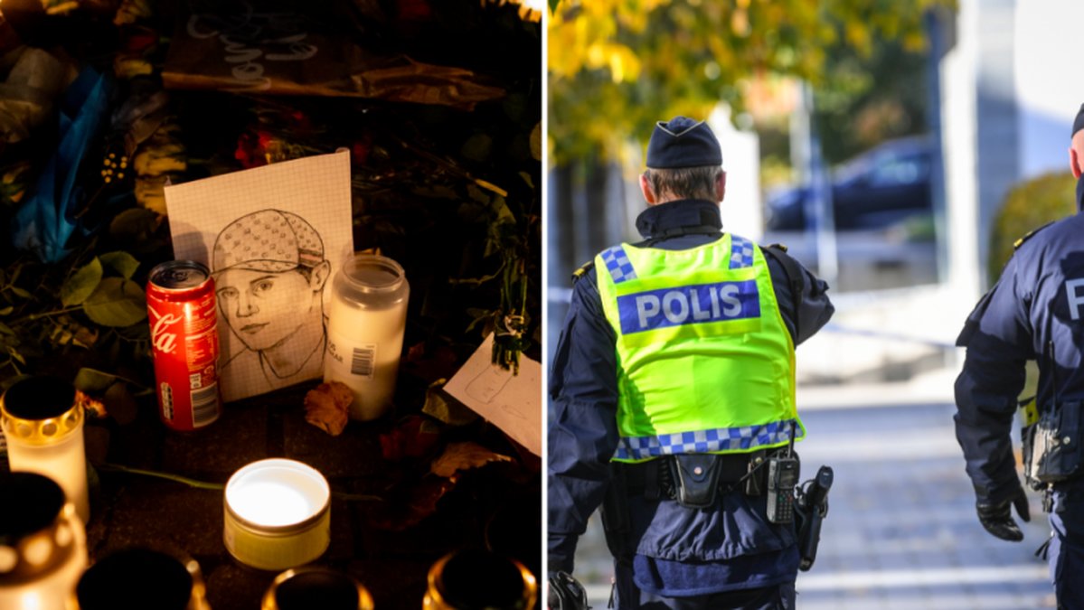 Polisen ser till både övervakningsmaterial och sociala medier.