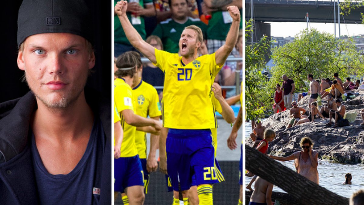 avicii, fotbolls-vm, sommarvärme