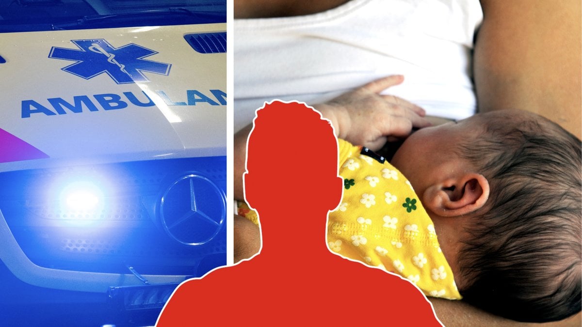 Spädbarnet fördes till sjukhus, men avled där av sina skador.