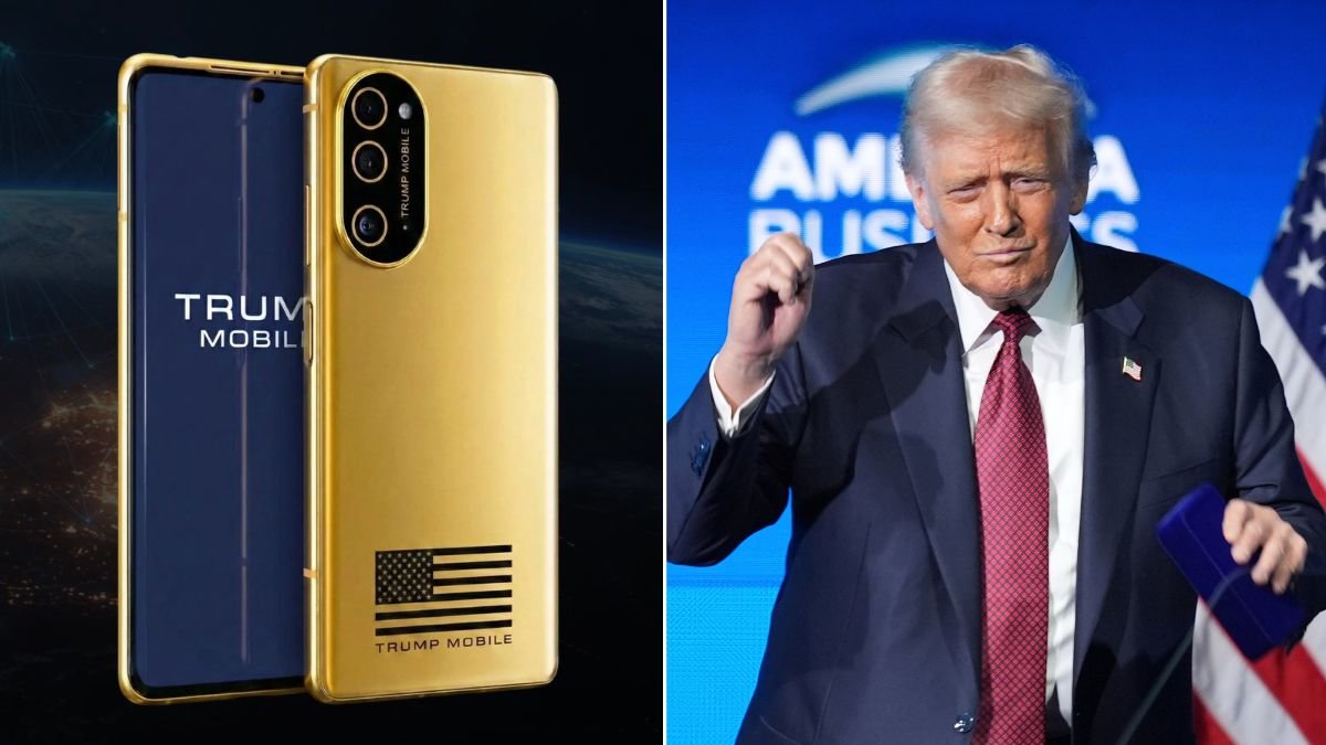 Donald Trumps mobil är här.