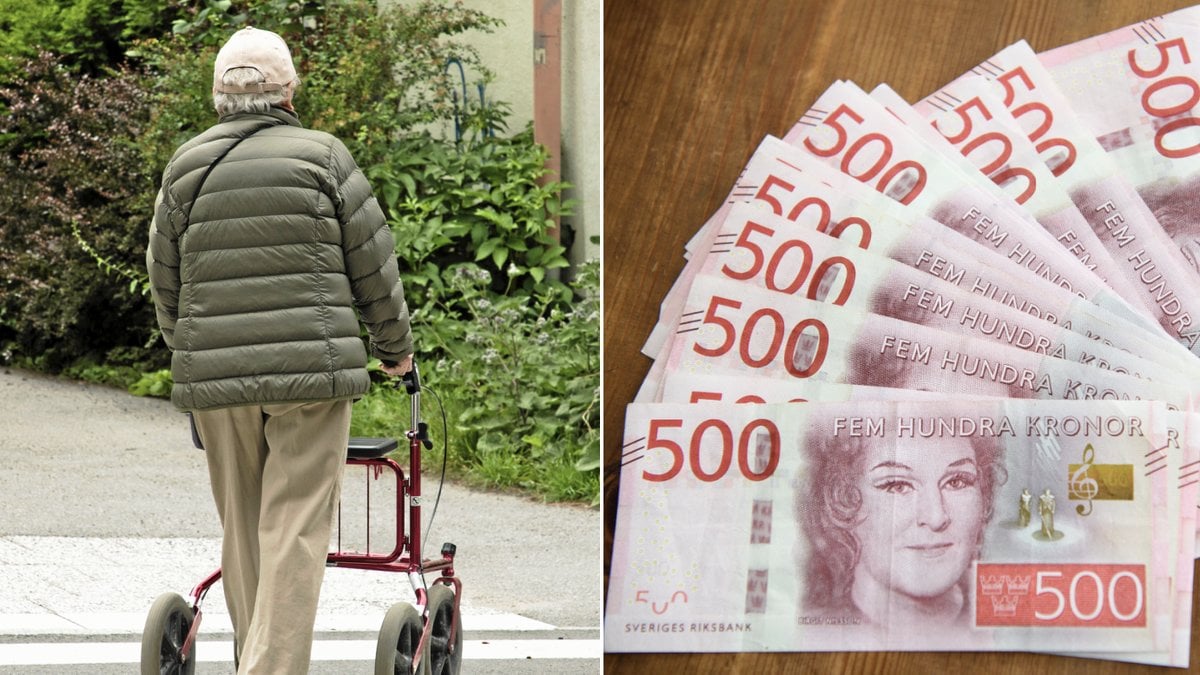 Garantipensionen höjs vid årskiftet. 