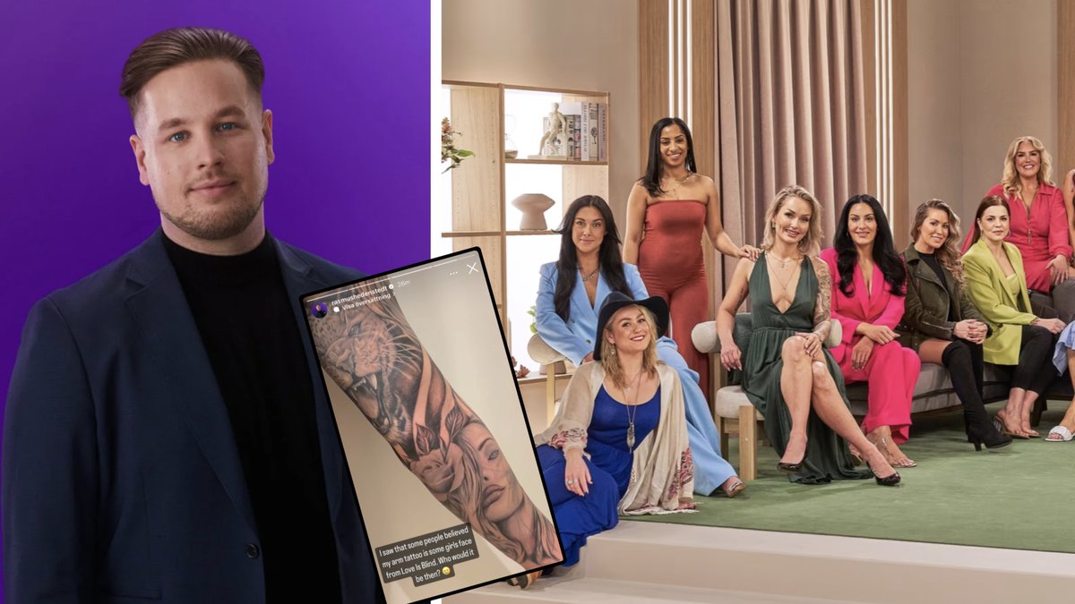 Rasmus Hedenstedts tatuering har lett till spekulationer. 