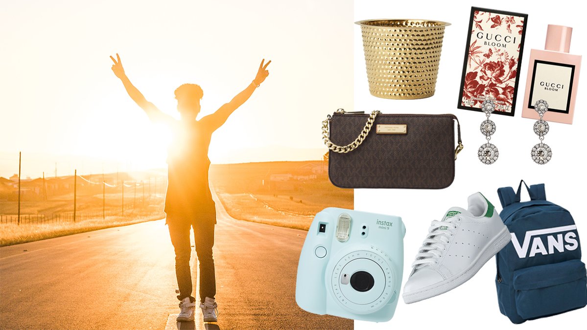 Vinn en Instax polaroidkamera, en lyxig parfym från Gucci eller en väska från Michael Kors för bara några kronor.