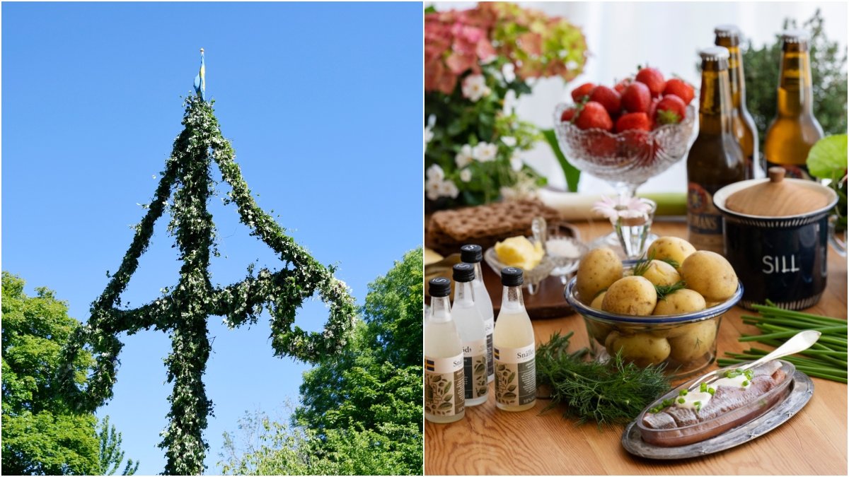 Det finns chans att göra klipp på midsommarmaten.