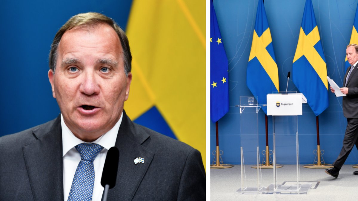 Stefan Löfven kom inte med några nya besked på pressträffen.