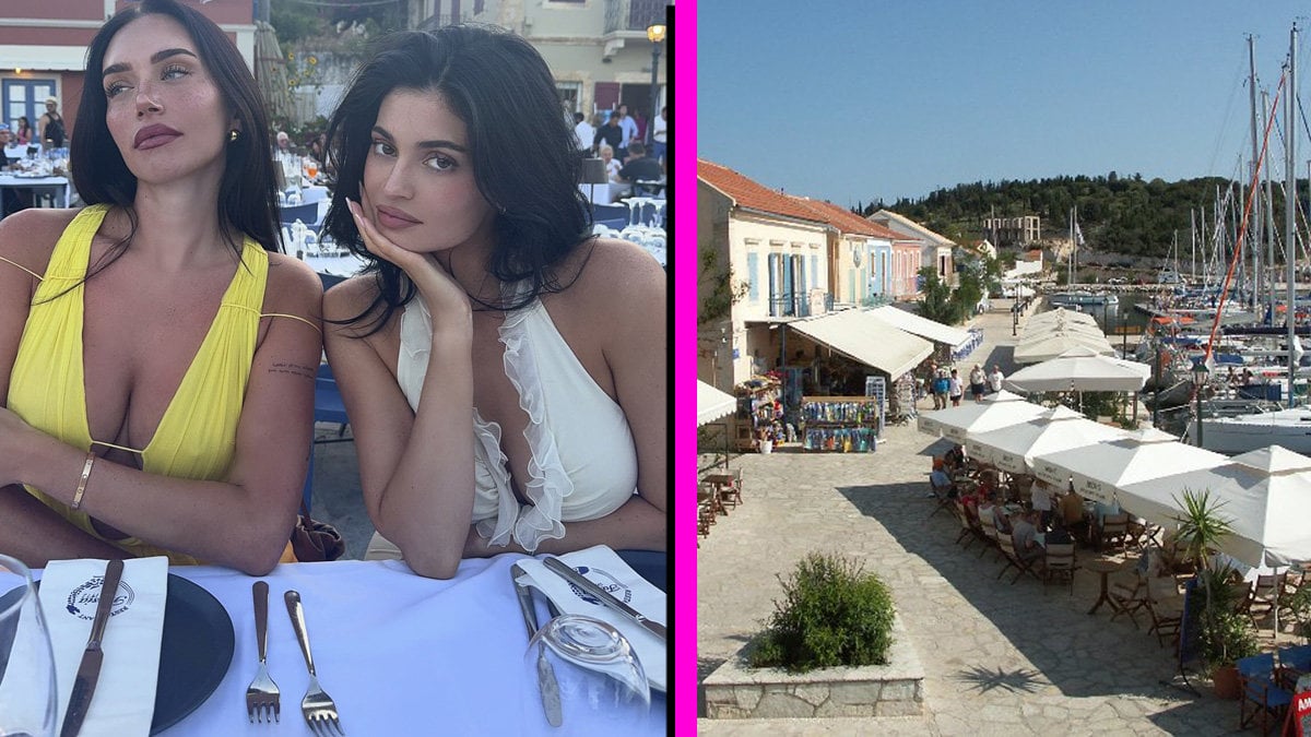 Kylie Jenner i Grekland