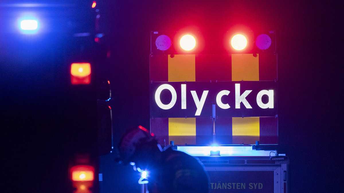Två barn skadade i trafikolycka