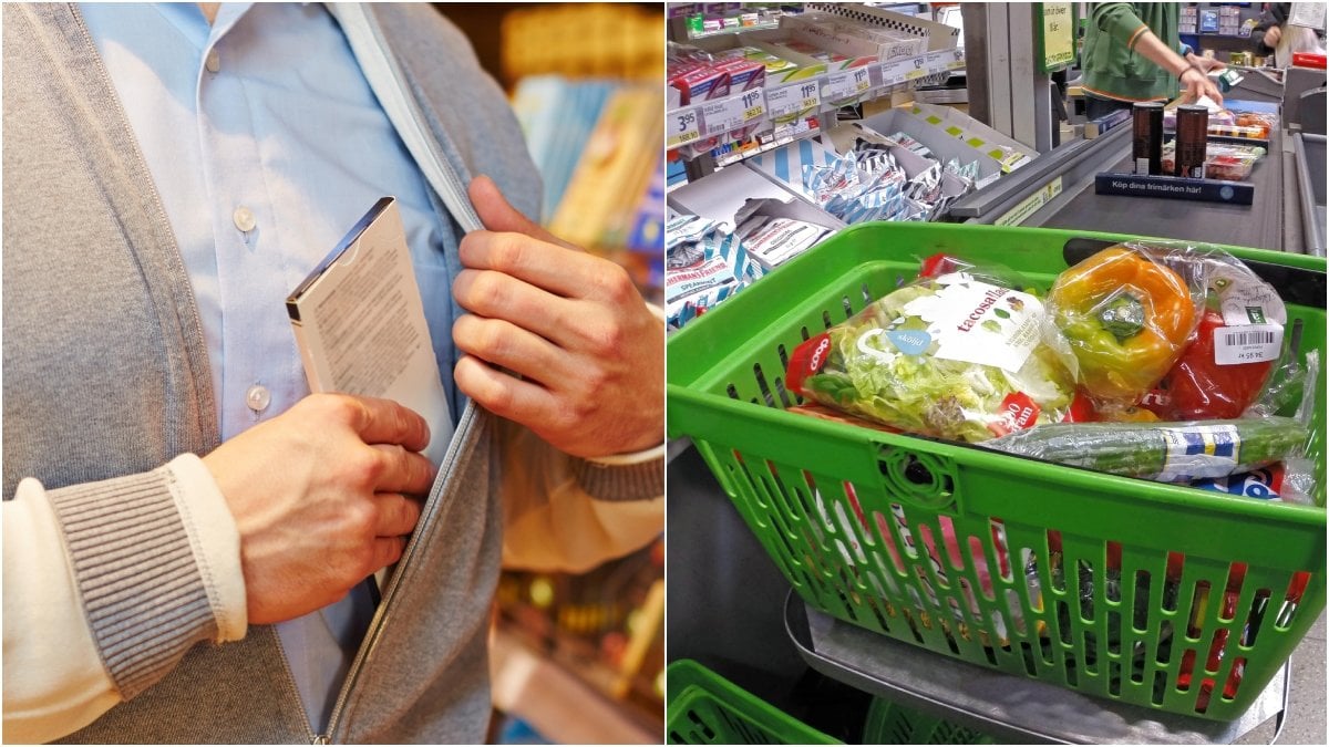 Coop, Ica och Axfood berättar om de ökade brotten butikerna utsätts för, och hur man arbetar för att bekämpa brottsligheten i butikerna.