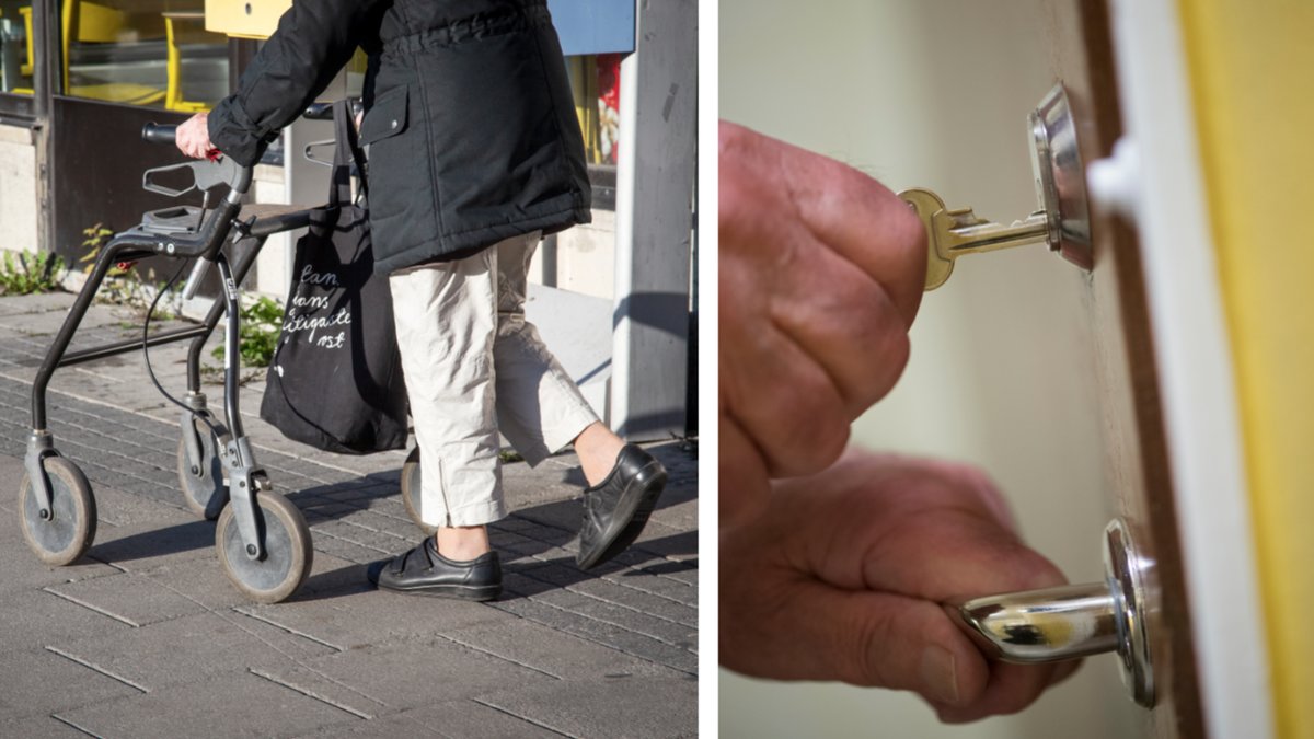 En äldre kvinna våldtogs i sitt hem i Piteå i maj.