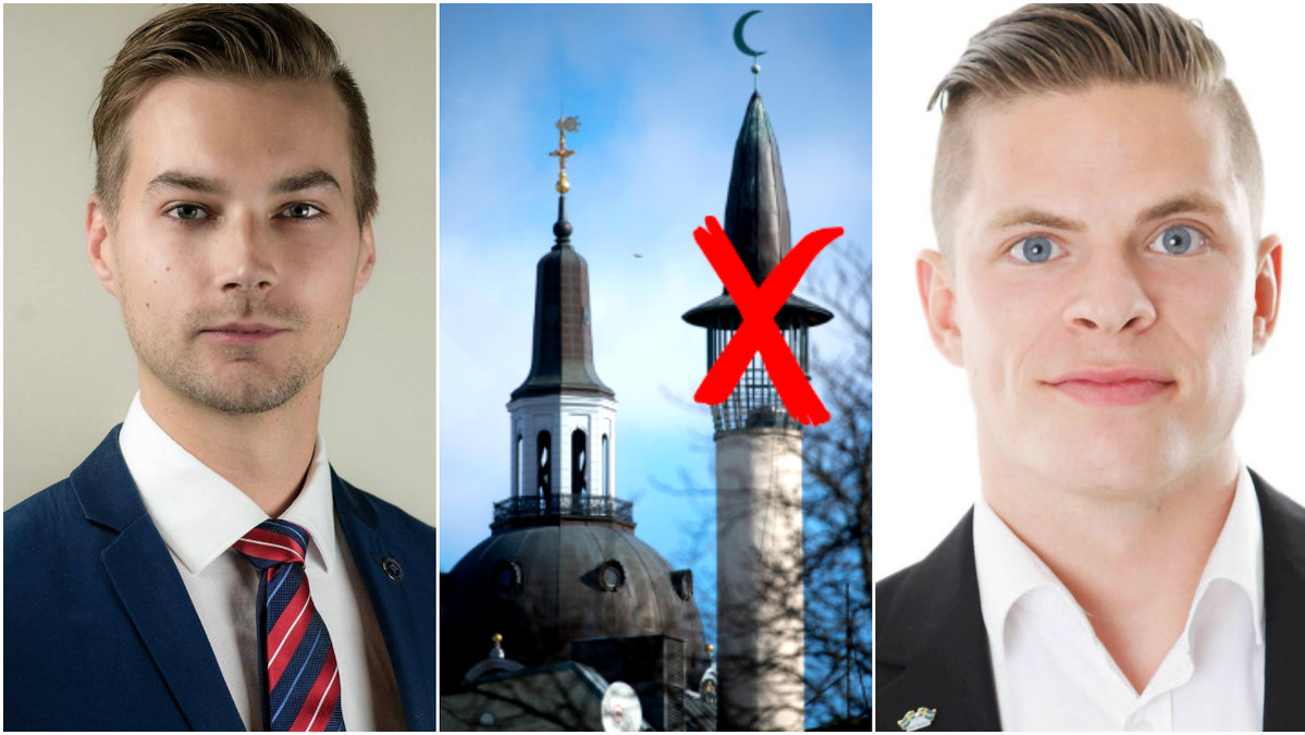 Katarina Kyrka och Zayeds moské i Stockholm 