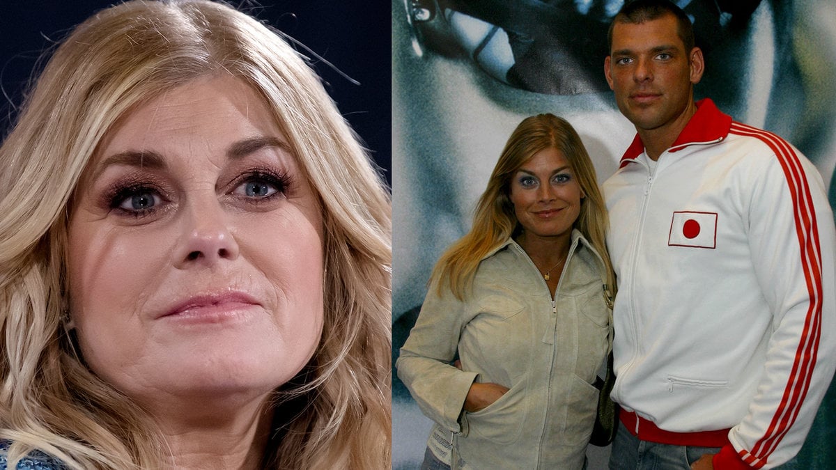 Pernilla Wahlgren och Joachim Lennholm