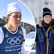 Anton Grahn, Ebba Andersson, Frida Karlsson och Jessie Diggins.