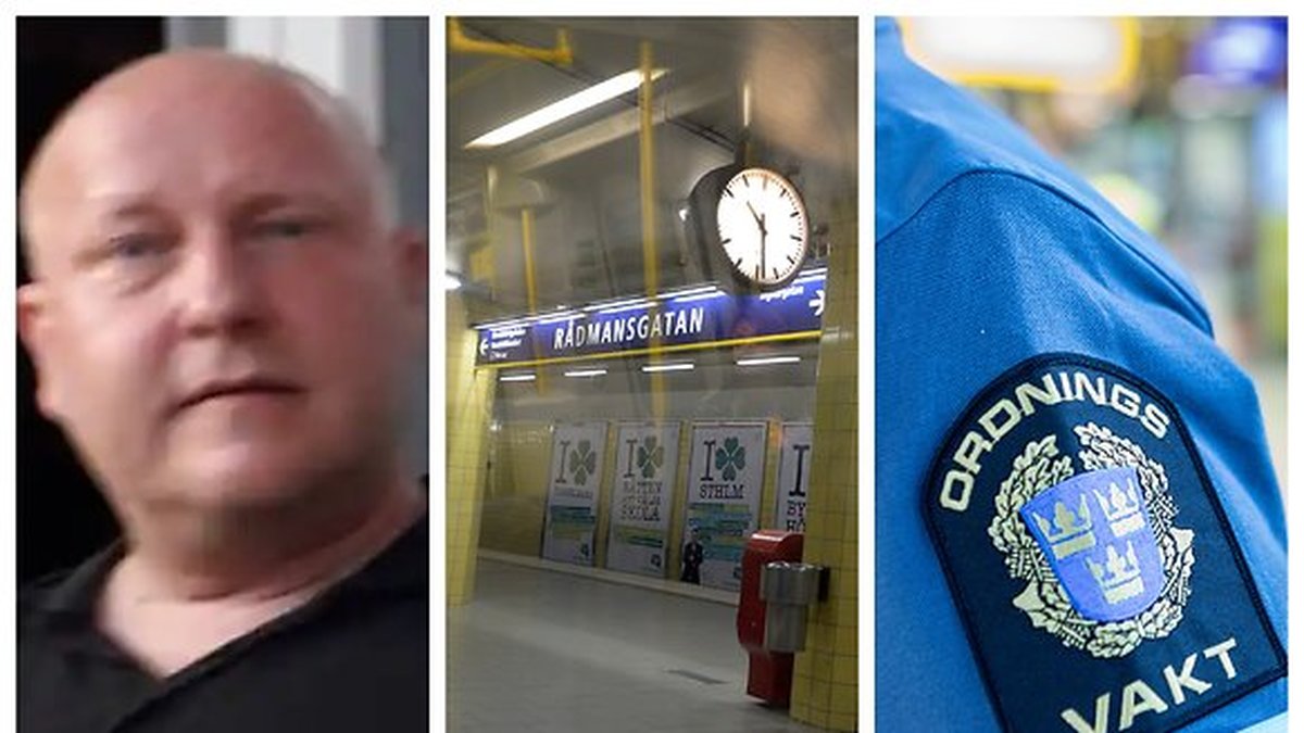 Juha Hynninen, 47, dog under ett ingripande i Stockholms tunnelbana. 