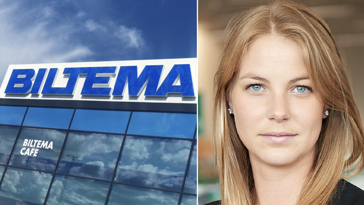 Louise Bäckström är enda arvtagerska till Biltema. 