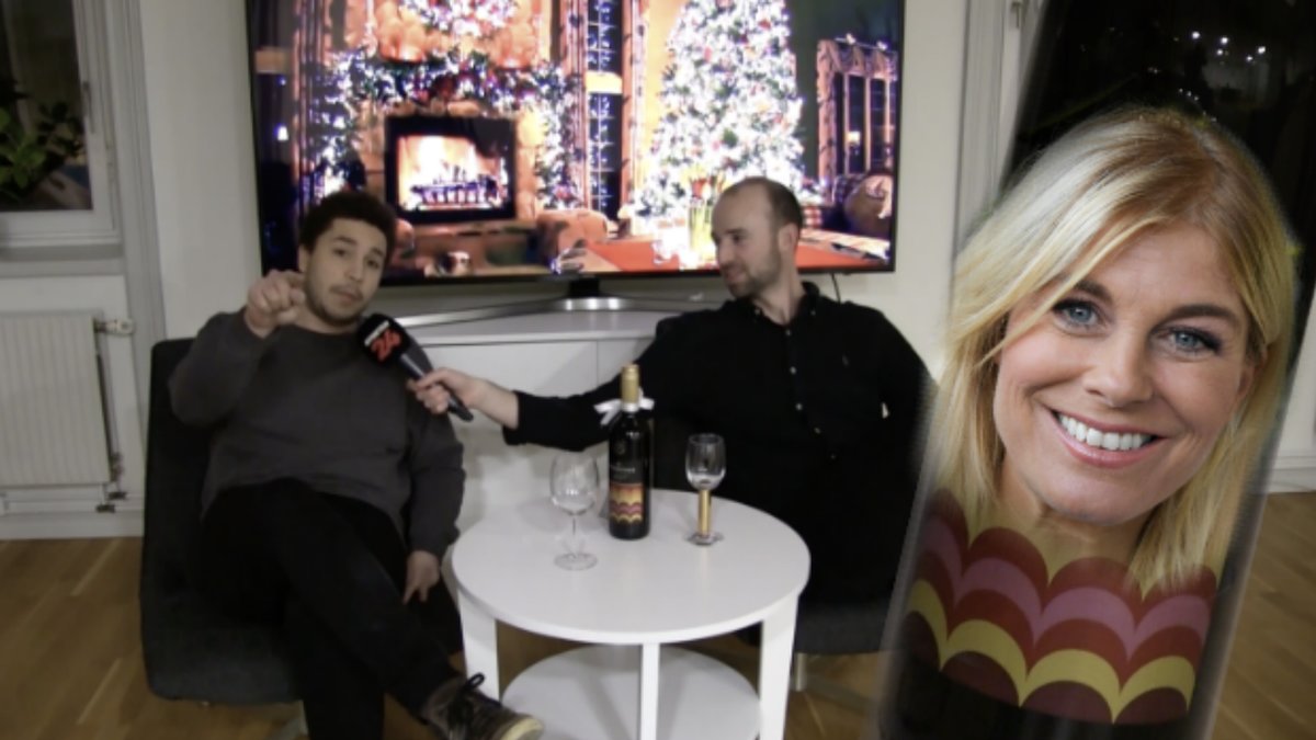 Sebastian Lundgren, Henrik Eriksson och Pernilla Wahlgren.