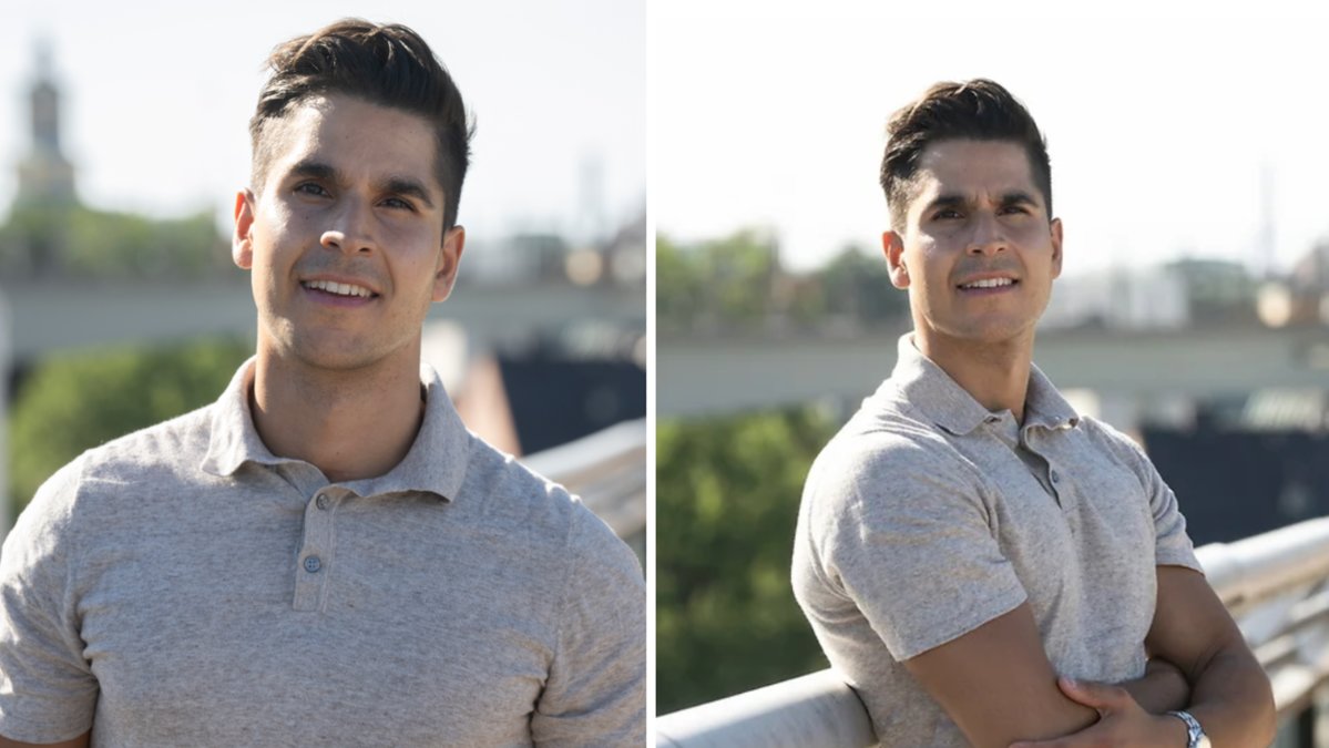 Vahid Kulbay fick en kraftig stroke när han var 22.