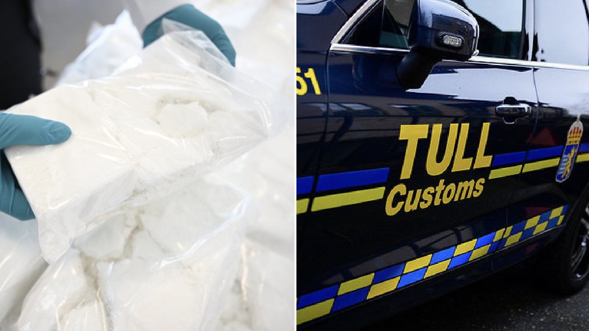 Tullen följde ett paket knark – hittade militära vapen och en termosbomb. Arkivbild.