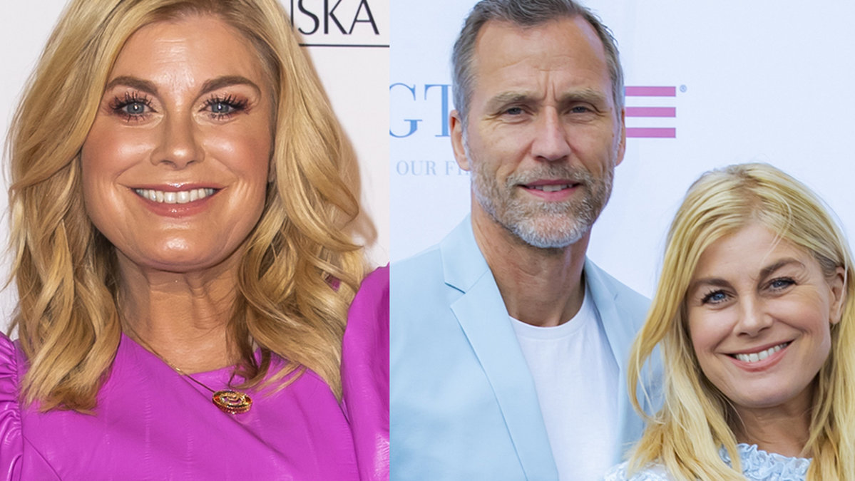 Pernilla Wahlgren och Christian Bauer