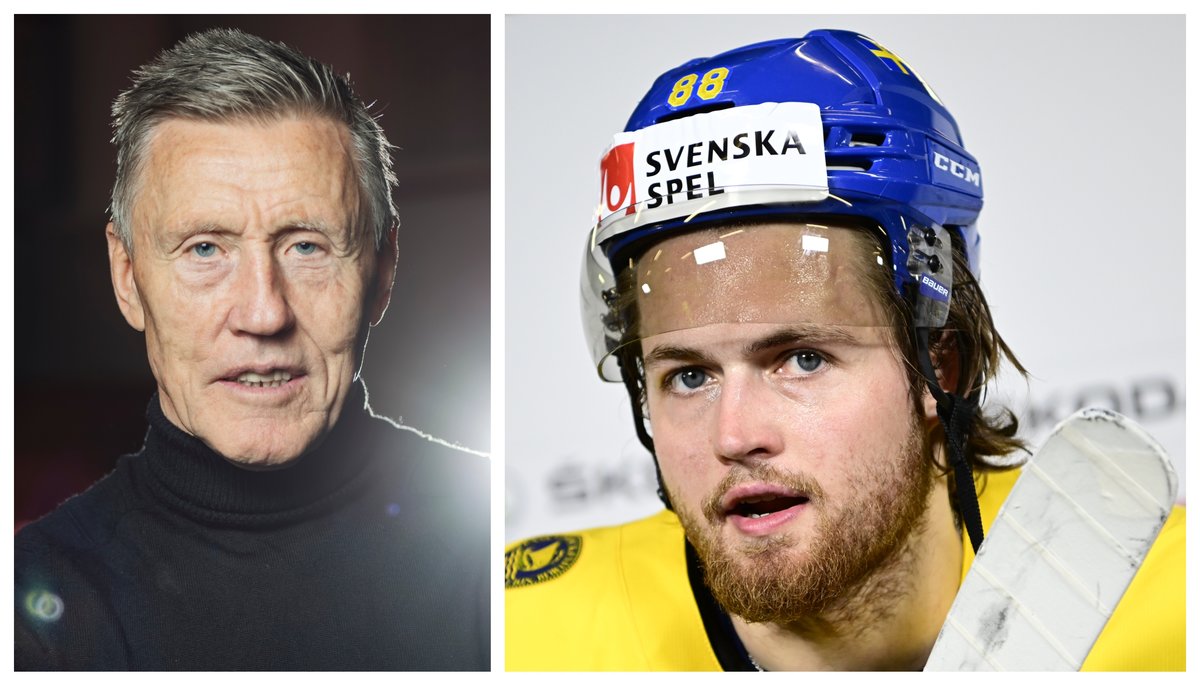 William Nylander hyllas för detaljen under ceremonin för Börje Salming.