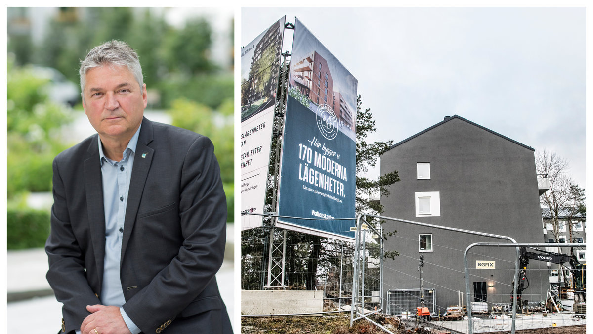 Anders Nordstrand. Hyresrätter som byggs.
