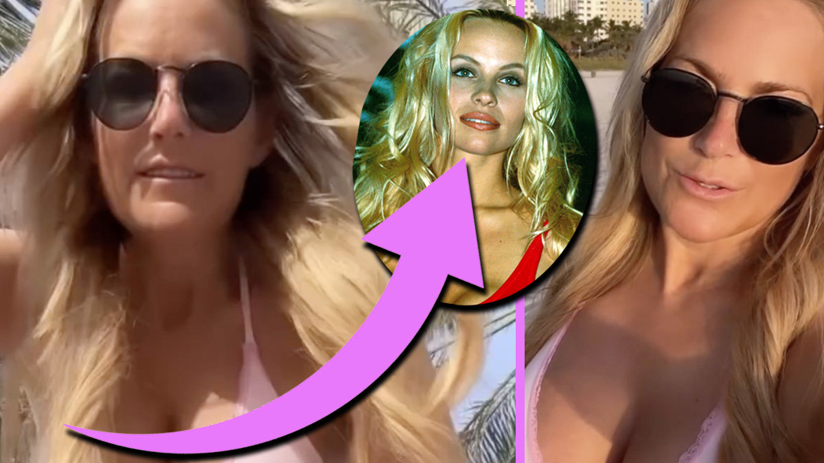 Laila Bagge njuter av Miami – och kallas för en ny Pamela Anderson