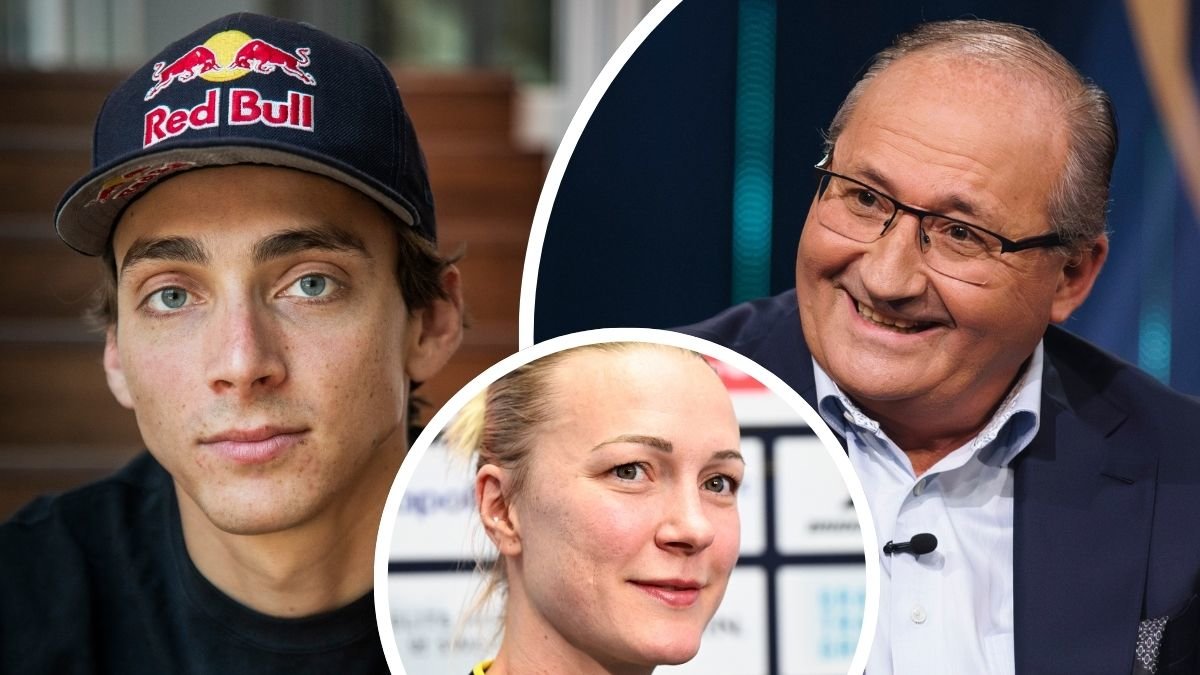 Armand Duplantis, Sarah Sjöström och Daniel Wessfeldt