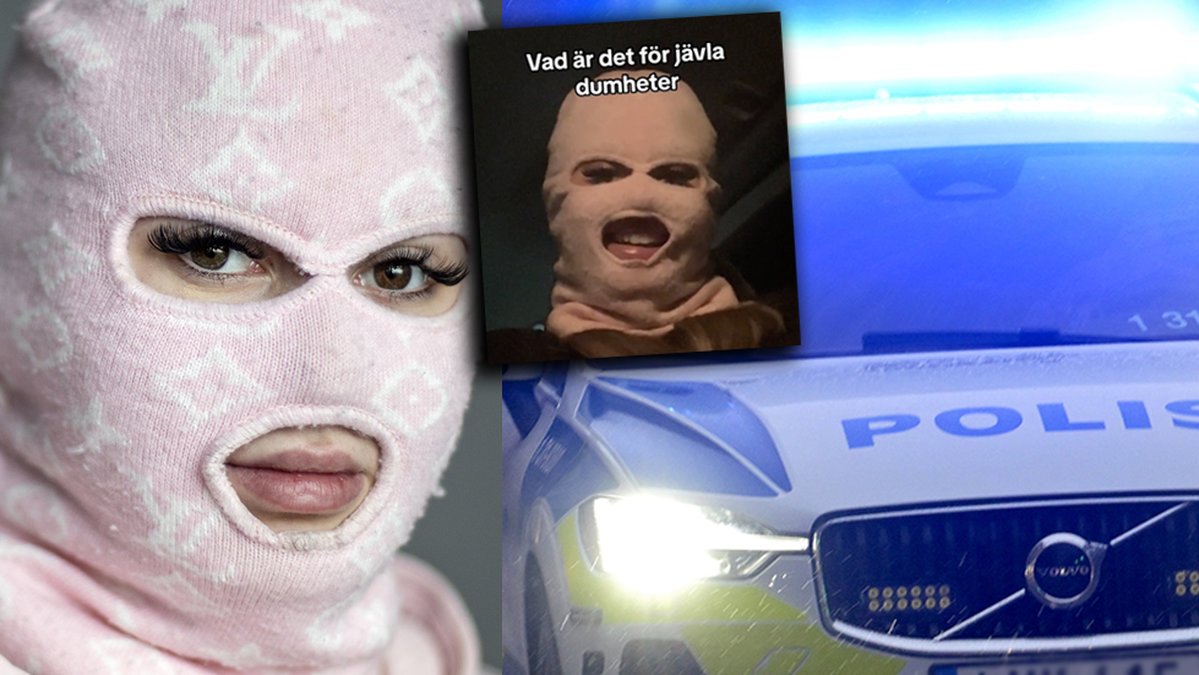 Fröken Snusk stoppades av polisen