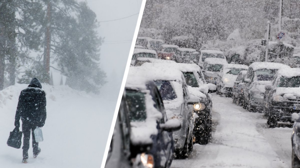 SMHI varnar för snön