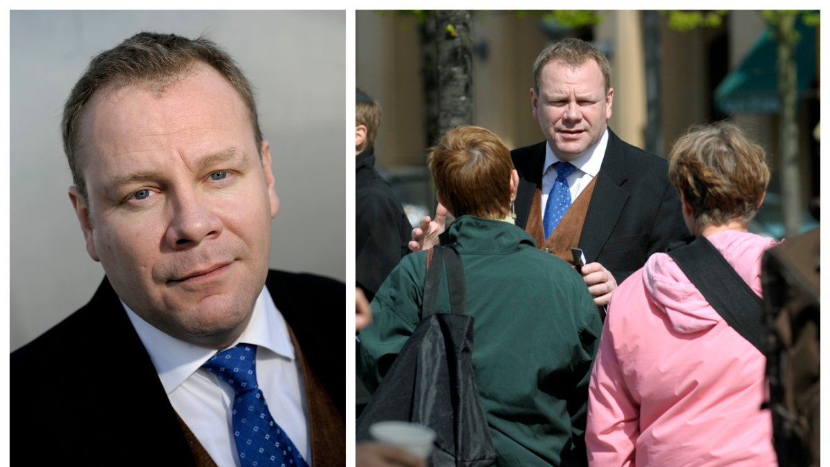 Det tidigare nyhetsankaret Rikard Palm år 2008.