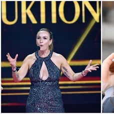 Två bilder på Lena Sundqvist.