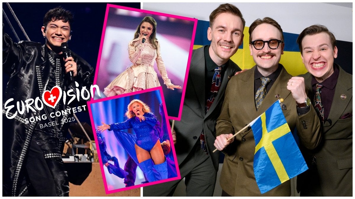 JJ från Österrike, Sisal från Danmark, Laura Thorn från Luxemburg och KAJ från Sverige.
