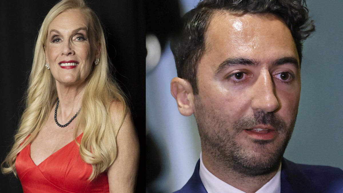 Gunilla Persson och advokaten Mark Safaryan
