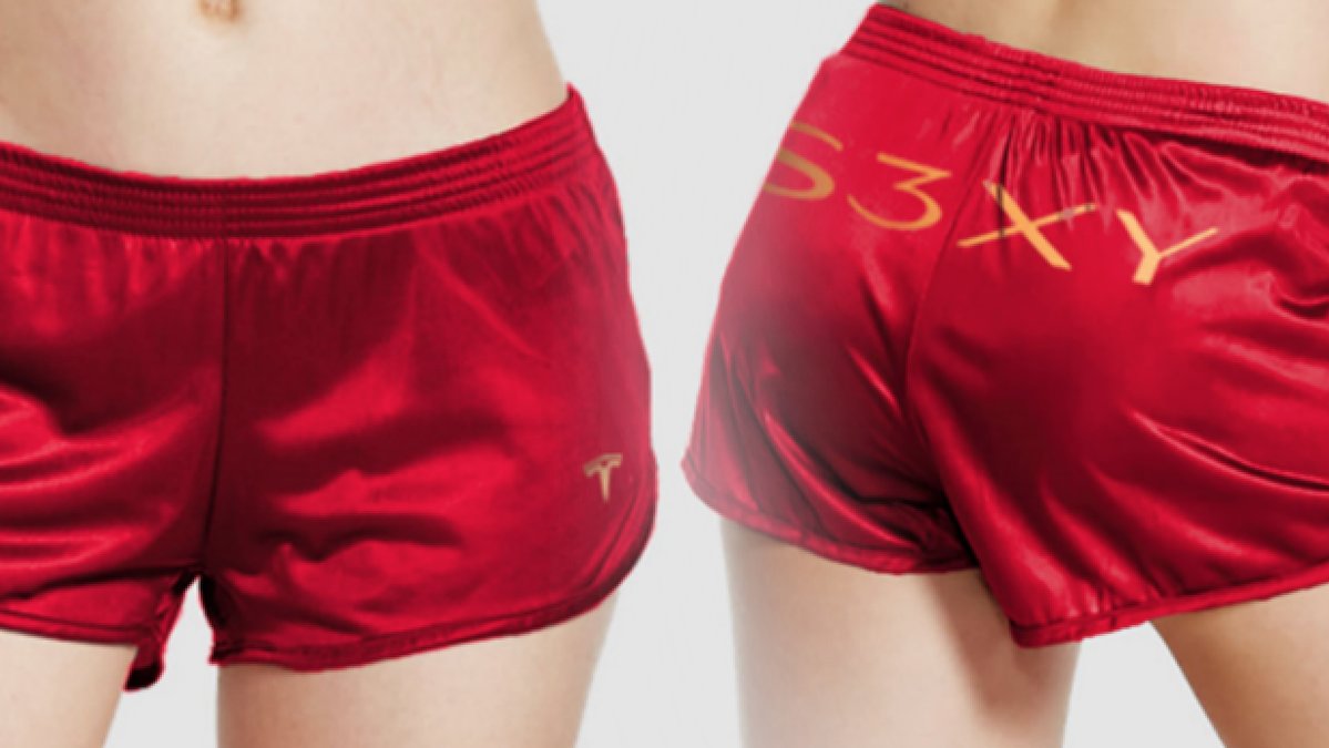 Tesla släpper shorts.