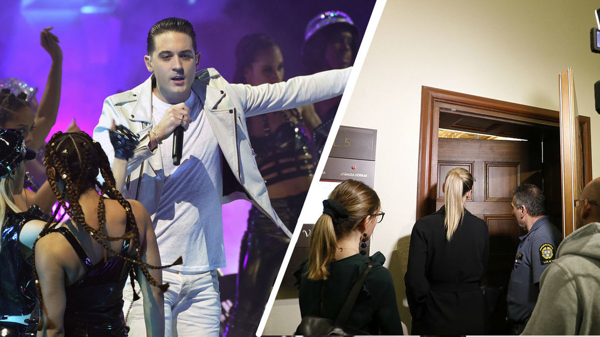 G-Eazy dömd i Sverige.