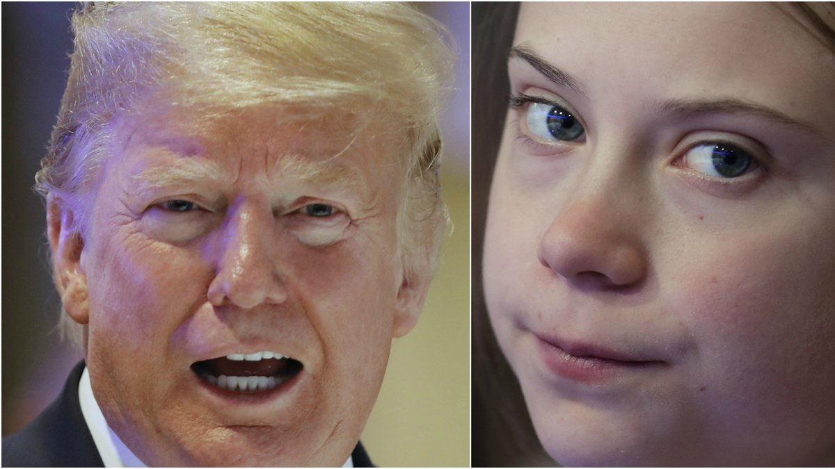 Donald Trump säger att han skulle ha älskat att träffa Greta Thunberg.