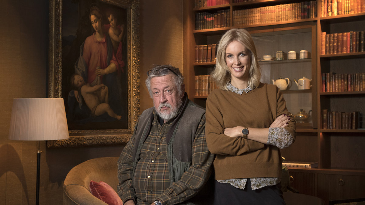 Leif GW Persson och Jenny Strömstedt.